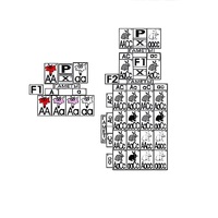 Модель-аппликация "Неполное доминирование и взаимодействие генов" (ламинированная) - «globural.ru» - Архангельск