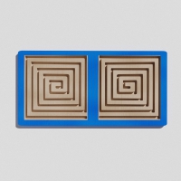 Такт-панель "Синий лабиринт № 3" - «globural.ru» - Архангельск