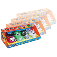 Магнитный конструктор Транспорт "Смешай и собери". Малыш №2 Комплект на группу - «globural.ru» - Архангельск