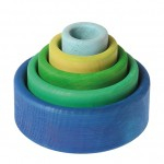 Набор стаканчиков, сине-зеленых - «globural.ru» - Архангельск