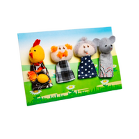 Набор пальчиковых кукол к сказке "Курочка Ряба" - «globural.ru» - Архангельск