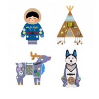 Набор бизибордов "Северная сказка" - «globural.ru» - Архангельск