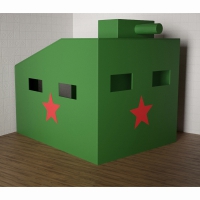 Игровой домик «Танк» - «globural.ru» - Архангельск