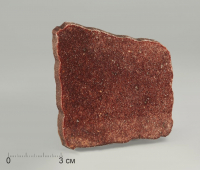 Авантюрин красный полированный срез - «globural.ru» - Архангельск