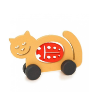 Каталка "Кот с  Божьей коровкой"  - «globural.ru» - Архангельск