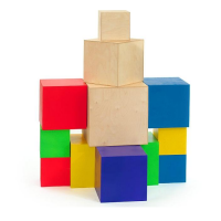 Набор Кубиков 40х40х40  - «globural.ru» - Архангельск