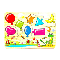 Пазлы большие "Геометрия" - «globural.ru» - Архангельск