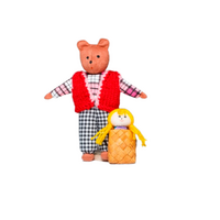 Набор шагающих кукол к сказке "Маша и медведь" - «globural.ru» - Архангельск