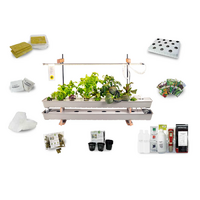 Комплект конструктор "Гидропонная установка 5 способов выращивания" 1250•260•720мм - «globural.ru» - Архангельск