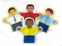 Набор кукол - рукавичек "Расы" - «globural.ru» - Архангельск