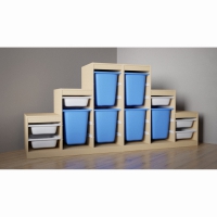 Стеллаж «Голубые облака» - «globural.ru» - Архангельск