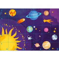 Тематическое поле-маршрутизатор «Космос» для мини-робота Bee-Bot - «globural.ru» - Архангельск