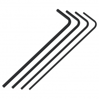 Набор из 4-х шестигранных ключей. Tetrix - «globural.ru» - Архангельск