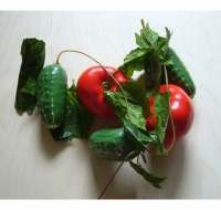 Ветка муляжей "Ассорти" (овощи) - «globural.ru» - Архангельск