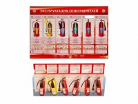 Электрифицированный стенд-тренажер "Эксплуатация огнетушителей" с разрезными агрегатами - «globural.ru» - Архангельск