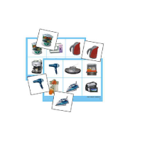 Лото "Бытовая техника" (4 планшета, 24 карточки, цветное, ламинированное) - «globural.ru» - Архангельск