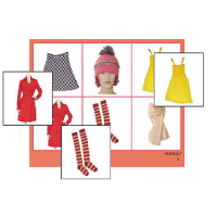 Лото "Одежда" (4 планшета, 24 карточки, цветное, ламинированное) - «globural.ru» - Архангельск