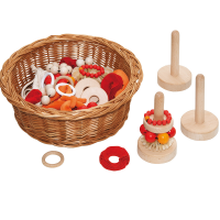 Набор из трех сенсорных пирамидок - «globural.ru» - Архангельск