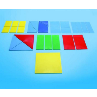 Набор пластин для представления дробей в виде квадратов - «globural.ru» - Архангельск