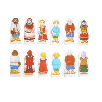 Набор пальчиковых кукол "Семья русская" - «globural.ru» - Архангельск