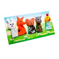 Набор пальчиковых кукол к сказке "Заюшкина избушка" - «globural.ru» - Архангельск