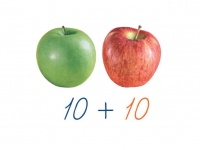 Счетный материал на магнитах "Яблоки" - «globural.ru» - Архангельск