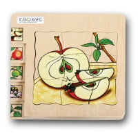 Развивающий пазл "Яблоко" - «globural.ru» - Архангельск