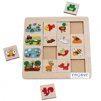 Развивающий пазл "Среда обитания" - «globural.ru» - Архангельск