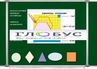Математика. "Единицы площади". Комплект таблиц по математике для начальной школы - «globural.ru» - Архангельск