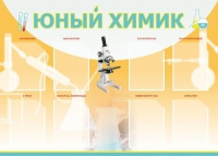 Стенд "Юный химик" (вариант 1) - «globural.ru» - Архангельск