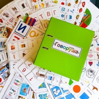 Альбом "Говоруша". Развивающие пособия на липучках  - «globural.ru» - Архангельск