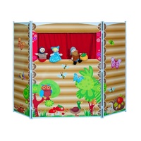 Учебный комплект "Домашний театр" с тематическими фигурками для представлений - «globural.ru» - Архангельск