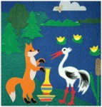 Игра-театр для слабовидящих детей по сказке «Лиса и журавль» - «globural.ru» - Архангельск