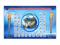 Электрифицированный стенд "Виды состязаний современных Олимпийских игр" - «globural.ru» - Архангельск