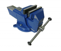 Тиски слесарные ручные с наковальней (160*160), поворотные - «globural.ru» - Архангельск