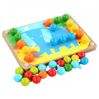 Игра на сенсомоторное развитие "Цветная мозаика" - «globural.ru» - Архангельск