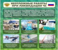 Стенд "Неотложные работы при ликвидации ЧС" - «globural.ru» - Архангельск