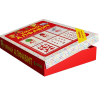 Комплект развивающих карточек "Умный алфавит". Обучение грамоте: звуки, буквы, слоги, слова. 3-5 лет - «globural.ru» - Архангельск