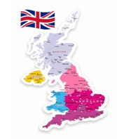 Стенд "Политическая карта Великобритании" - «globural.ru» - Архангельск