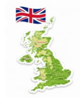 Стенд "Физическая карта Великобритании" - «globural.ru» - Архангельск