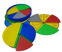 Набор Части целого на круге Простые дроби - «globural.ru» - Архангельск