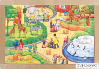 Развивающий пазл "Зоопарк" - «globural.ru» - Архангельск