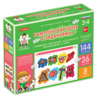 Комплект карточек с заданиями для групповых занятий с детьми от 3 до 4 лет. Развиваем творческие способности (воображение и речь). - «globural.ru» - Архангельск