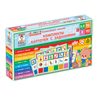 Развивающий тренажёр "Разноцветные окошки" 3-5 лет. Дополнительный набор карточек к базовому комплекту - «globural.ru» - Архангельск