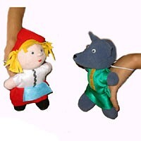 Шагающие настольные куклы и мини- театр перчаточный. Высота кукол 10 см. - «globural.ru» - Архангельск