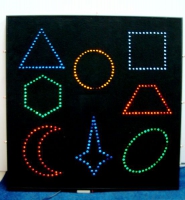 Интерактивная панель "Цветные фигуры-8" (вариант 2) - «globural.ru» - Архангельск