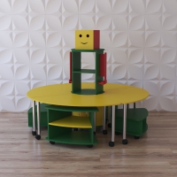 Модульный стеллаж "Весёлый робот" - «globural.ru» - Архангельск