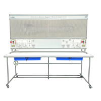 Учебный комплект лабораторного оборудования «Рабочее место электромонтажника» исполнение стендовое, монтажная панель - «globural.ru» - Архангельск