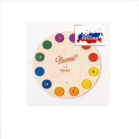Палитра. Основа круглая с цветными фишками - «globural.ru» - Архангельск