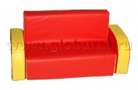Диван с подлокотниками 120*45*55/30см (ВИК) - «globural.ru» - Архангельск